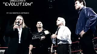 WWE UNRELEASED: Evolution “Evolution” (Line in The Sand V2) Theme Song~Jim Johnston &amp; Motörhead