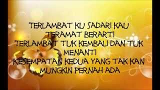 Setelah Kau Tiada-Cakra Khan (Lirik)