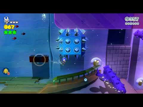 Super Mario 3D World [Switch] 11-7 Speedrun - Time: 59 (Tied WR)