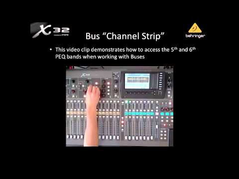 X32 Live! Webinar: Mix Buses