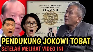 Download lagu Banyak pendukung Jokowidodo Banyak yang Tobat setelah melihat video ini mp3