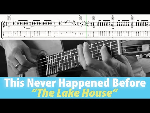 THIS NEVER HAPPENED BEFORE Guitar TAB TUTORIAL chords tabs