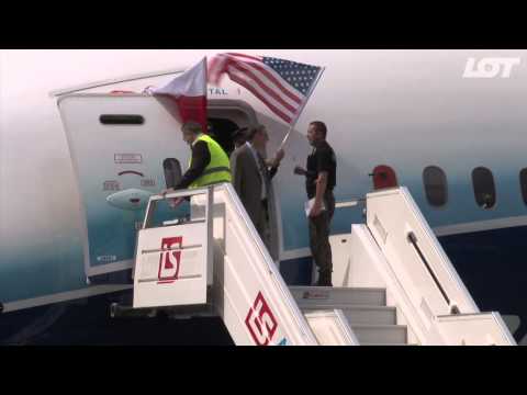 Boeing 787 Dreamliner na Lotnisku Chopina (Warszawa/EPWA) 24.06.2011