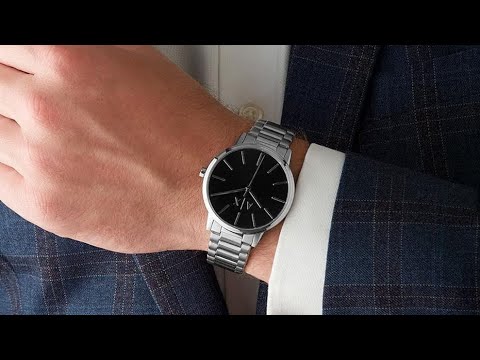 AX Armani Exchange Men's Quartz Watch with Stainless Steel Strap Review, Very Awesome Looking Modern