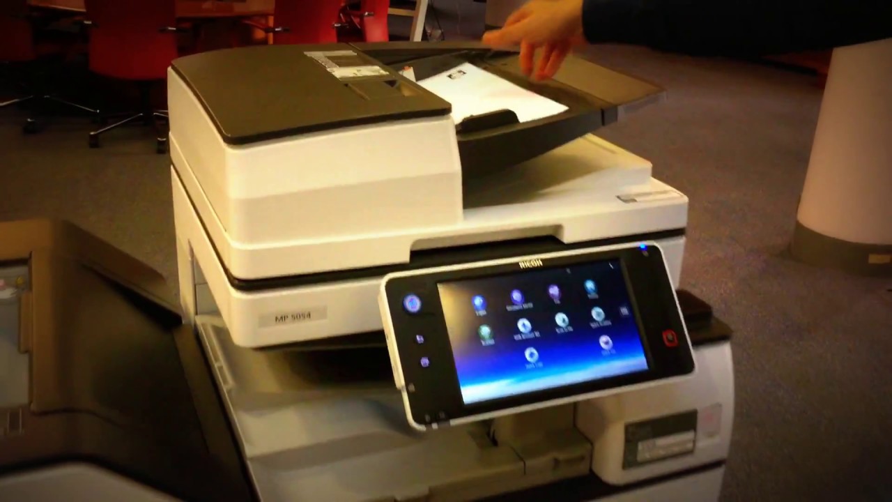 Ricoh multifunctional devices - editing sample - 2017