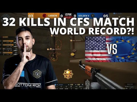 32 KILLS IN CFS MATCH [My Best Match Ever🔥]