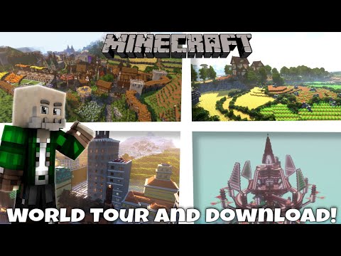 3,000 Days in Minecraft - WORLD TOUR and DOWNLOAD!