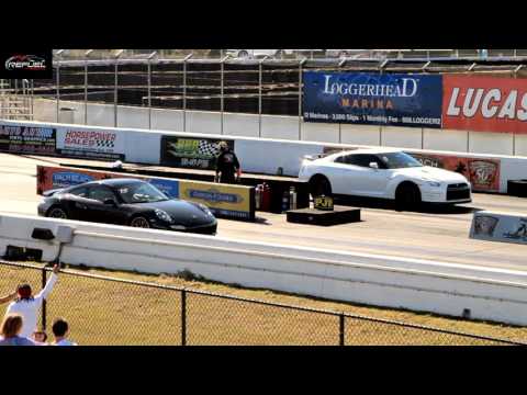 2014 GTR vs 2015 Porsche 911 Turbo S - REFUEL MEDIA