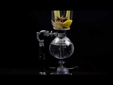 Hot Infusion Siphon Cocktail