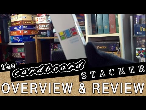  Overview & Reivew with The Cardboard Stacker - Pack-O-Games 1