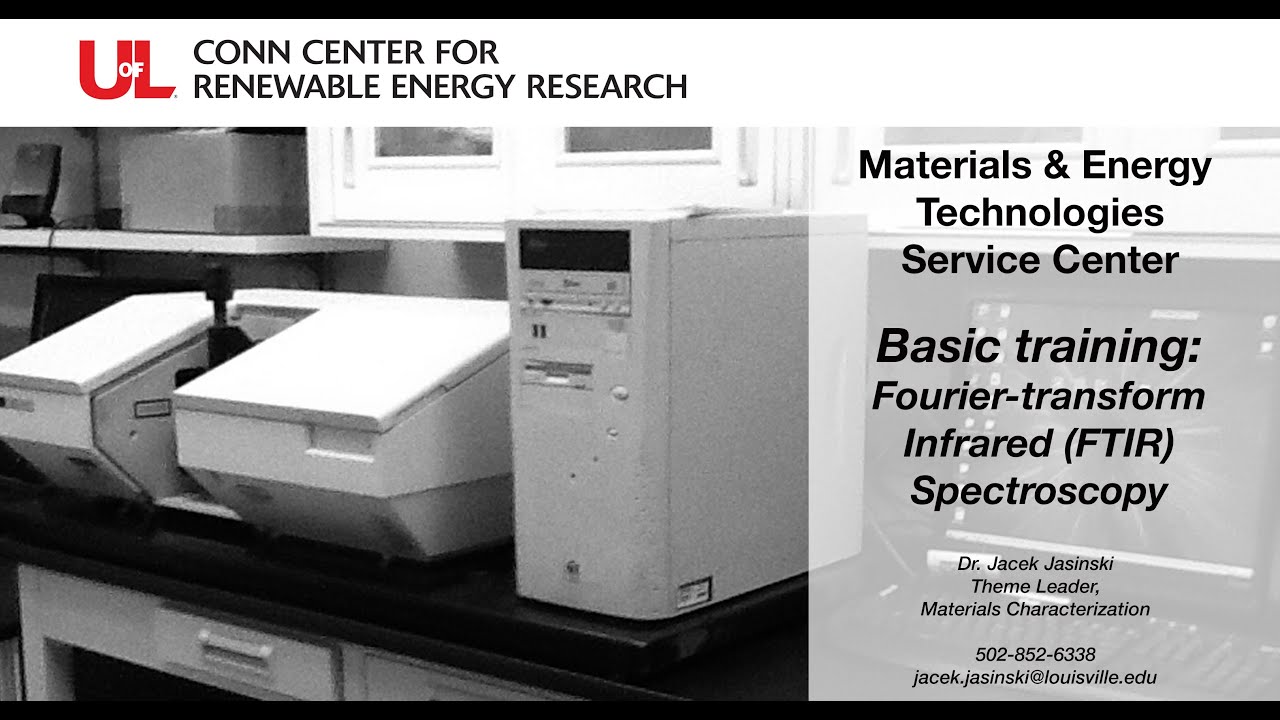 MET Basic Training: Fourier-transform Infrared (FTIR) Spectroscopy