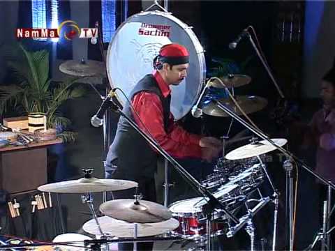 DRUMS MASTER Drums Solo by: Drummer Sachin, Trinity Music Group & School Mangalore. (PART1)