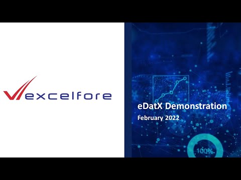 Excelfore Edatx Data Aggregation Platform Demo
