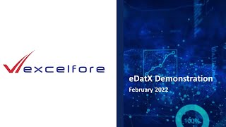 Excelfore eDatX Data Aggregation Platform Demo