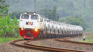 Download lagu KERETA API PANJANG‼️ MENEMUKAN 13 KERETA API TANGKI PERTAMINA GAMAO TANGKER mp3
