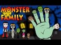 Monster Finger Family HALLOWEEN Finger Family Nursery Rhyme