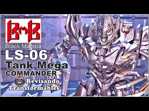 Black Mamba LS-06 ROTF Megatron Tank Mega Commander KO Oversized Tranformers SS-13