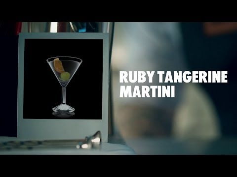 RUBY TANGERINE MARTINI DRINK RECIPE - HOW TO MIX