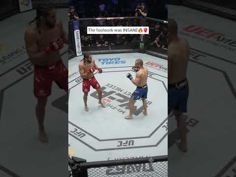 Insane MMA Footwork Battle From Above 🥊🔥 | Fight Moment#MMA #MMAFight #MMAHighlights #UFC #Fight