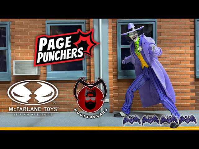 Vídeo relacionado con McFarlane DC Direct Page Punchers The Joker (Crisis on Infinite Earths) Figura de acción de 7 Pulgadas con Juguetes de cómic