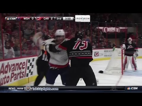 Tom Wilson vs Brett Bellemore Feb 27, 2015