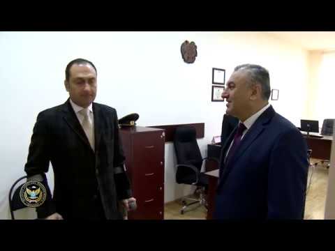Շրջայց Հարկադիր կատարման ծառայության Արագածոտնի վերանորոգված մարզային բաժնում