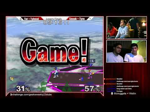 Geeksboro Melee Weekly 23 - Tor + Tylenol vs Sneak + Tyro
