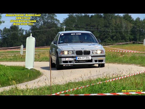 Momola Dominik / Momola Kamil - BMW 328 e36 - XX Rajd Mielecki Targum Mielec 04-09-2022