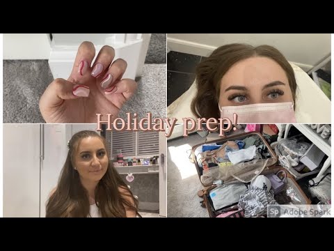 GET READY + PACK WITH ME FOR MY HOLIDAY! | VLOG