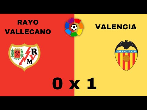 RAYO VALLECANO 0X1 VALENCIA | LA LIGA | MELHORES MOMENTOS | WE PS1