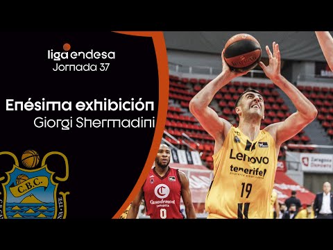 Gio Shermadini lidera a Lenovo Tenerife