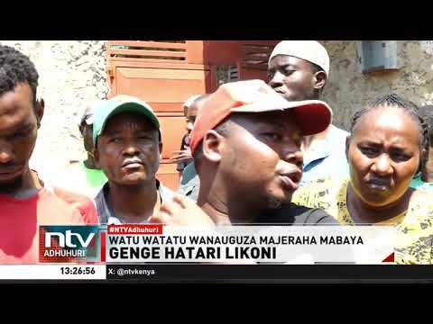Watu watatu wauguza majeraha mabaya baada ya kukatwakatwa na genge la vijana Likoni