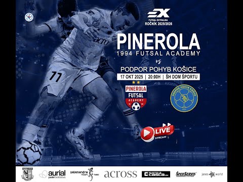 Pinerola 1994 Futsal Academy vs. Podpor Pohyb Košice