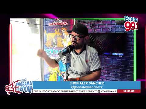 EN VIVO BOOM FM 🐾 QUE PROGRAMA TAN BOOM 🔵 9 FEBRERO ➡️ BOOM FM 99.1