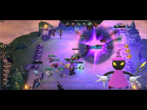 VEIGAR SPAMMING R  90K DMG EVERY ROUND ": Teamfight Tactics