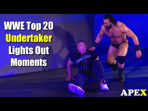 WWE Top 20 Undertaker's Lights Out Moments Ever