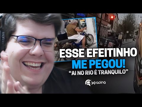 CASIMIRO REAGE: SUSTOS DE MOTO (EP. 146) MUITA TRANQUILIDADE NA PISTA - XRACING | Cortes do Casimito
