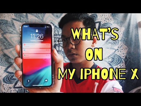 WHAT'S ON MY IPHONE X ?