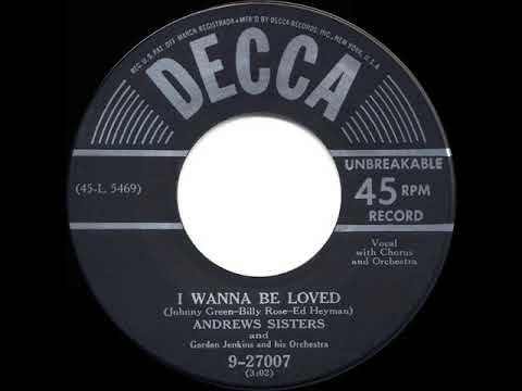 Video thumbnail for I Wanna Be Loved