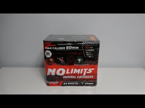 PXS303C No Limits 24 shots 50mm Piromax 2020/2021 single cakes