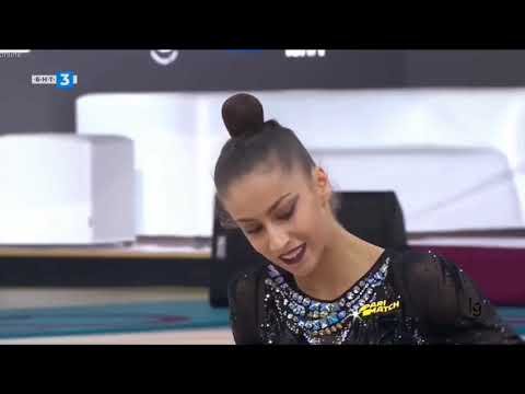 Yeva Meleshchuk Ribbon AA European RG Championships Kiev 2020