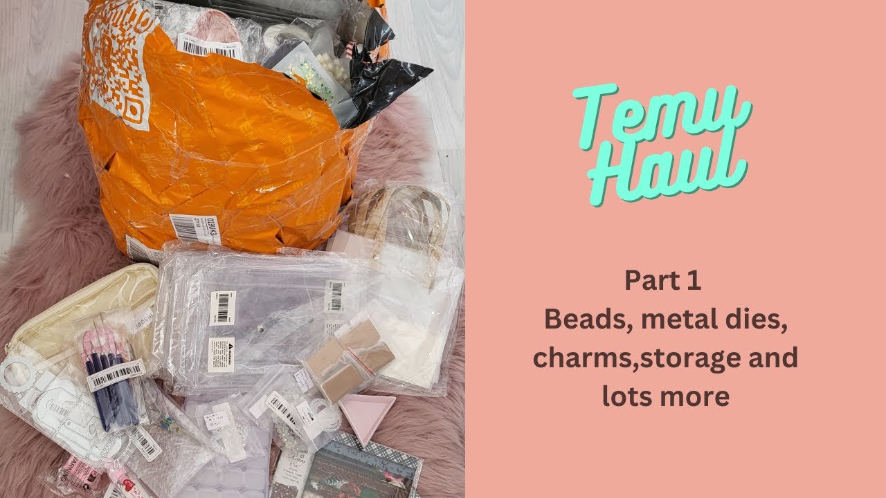 Temu craft haul  - Part one @temu