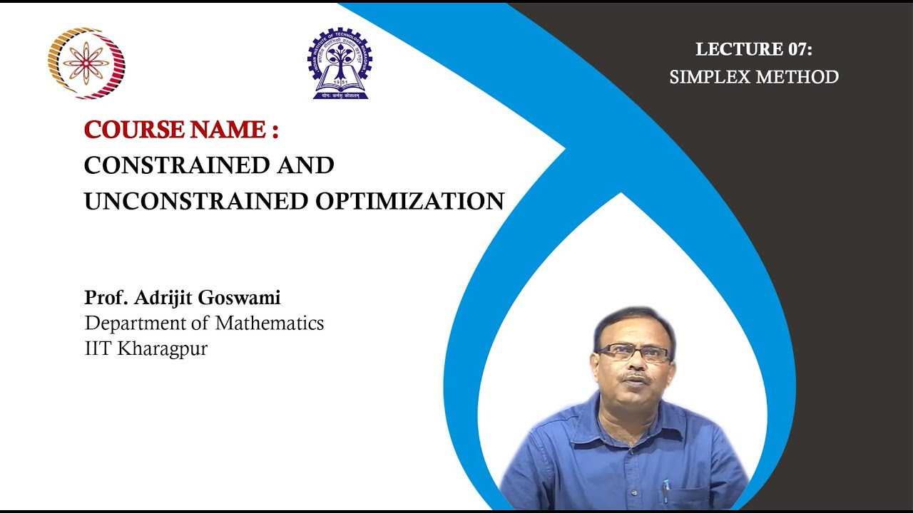 Lecture 7: Simplex Method