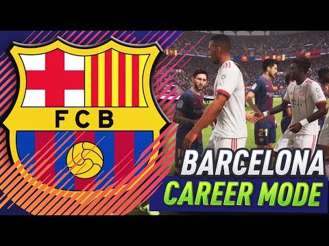 FIFA 18 BARCELONA CAREER MODE!!! #2 - CHAMPIONS LEAGUE FINAL!