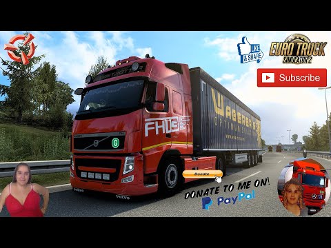 Euro Truck Simulator 2 (1.40) Volvo FH13 460 FHII-III Generation Delivery in Germany + DLC's & Mods