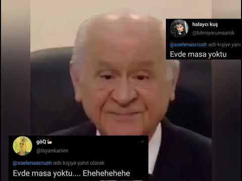 Devlet Bahçeli once said