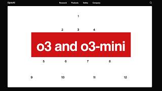 On the 12th day of Christmas, OpenAI gave to me... o3 and o3-mini