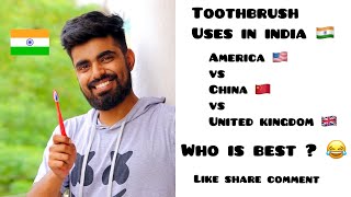 Toothbrush Life Hacks 😂 ~ American 🇺🇸 vs 