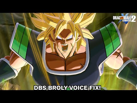 DBS Broly ENGLISH DUB FIXED! All DBS + DBZ Broly Special Quotes/Interactions|Dragon Ball Xenoverse 2