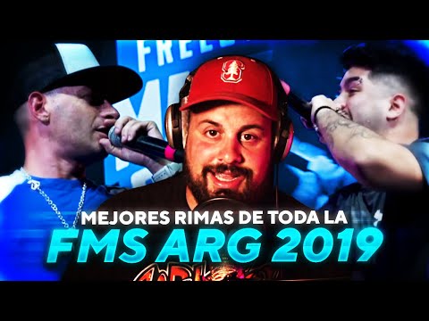 MEJORES RIMAS DE TODA LA FMS ARGENTINA 2019